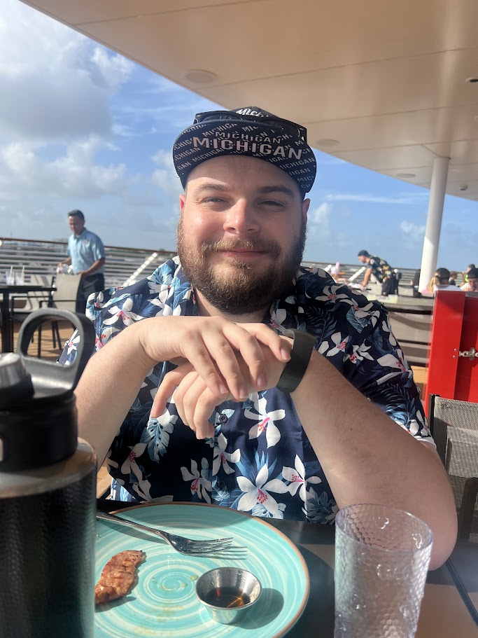 Shawn on vacation